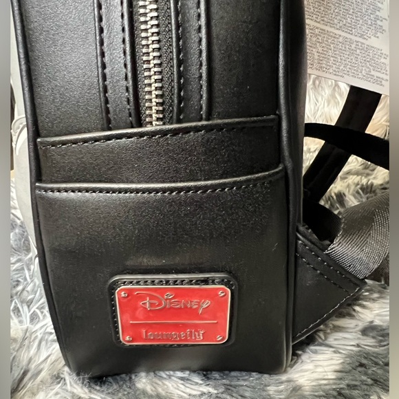 Loungefly Mickey Mouse Train Conductor Light Up Mini Backpack NWT - Picture 6 of 10